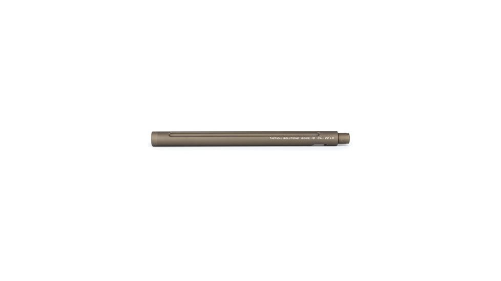 Tactical Solutions 10/22 or Charger XRP 22LR 12.375 Inch 1/2 x 28 TPI Threaded Barrel, Quicksand, TSO1XRPTE-14