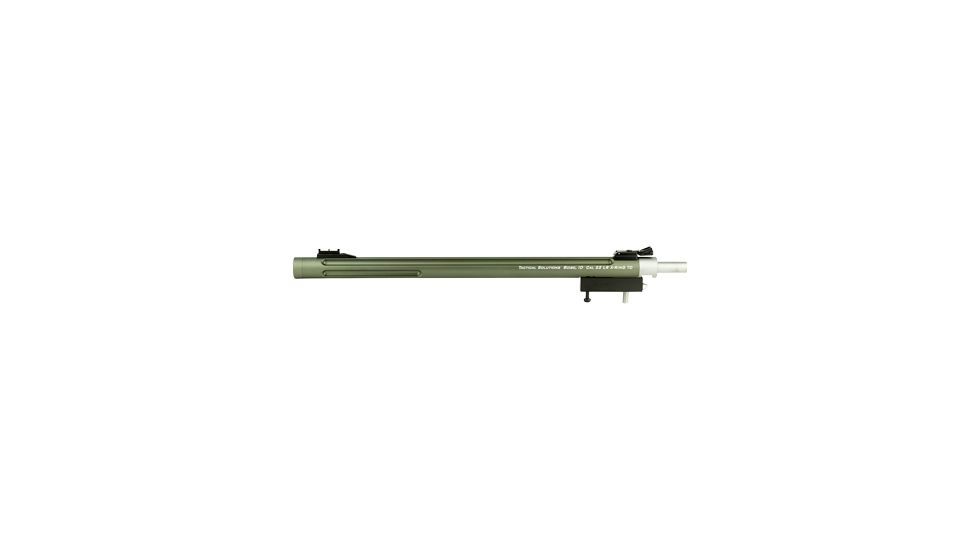 Tactical Solutions 10/22 X-Ring Takedown 16.5 Inch Threaded Takedown Barrel, OD Green, TSO1022TD-MOD