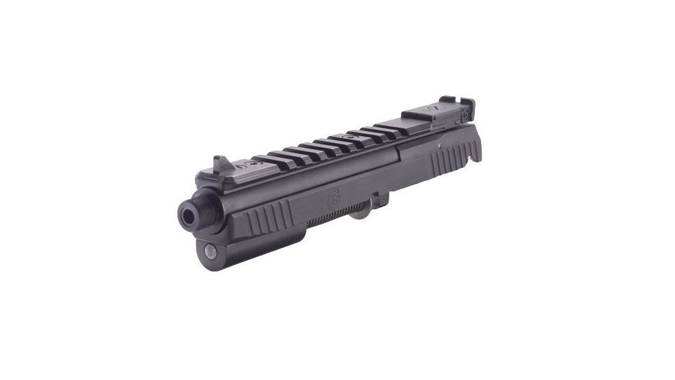 1911 .22 lr conversion combo rail non-threaded wide body magazine, black
