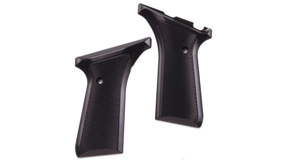 buck mark aluminum handgun grip, matte black