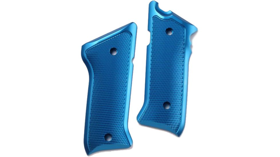 MKII/III Aluminum Handgun Grip, Blue