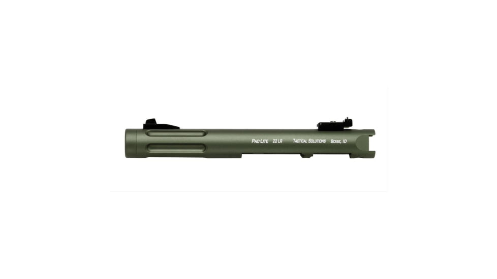 Tactical Solutions Pac-Lite 4.5in Barrel, Fluted, Matte OD, PL45TEMODRF