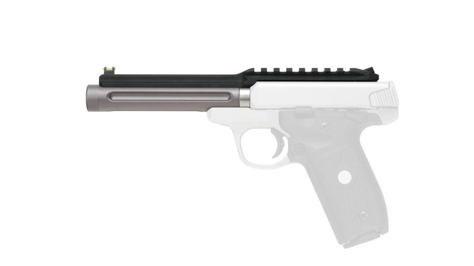 Tactical Solutions Ridge Lite Smith &amp; Weson Victory Barrel, Gun Metal Gray with Flutes, RL6TEGMGRF