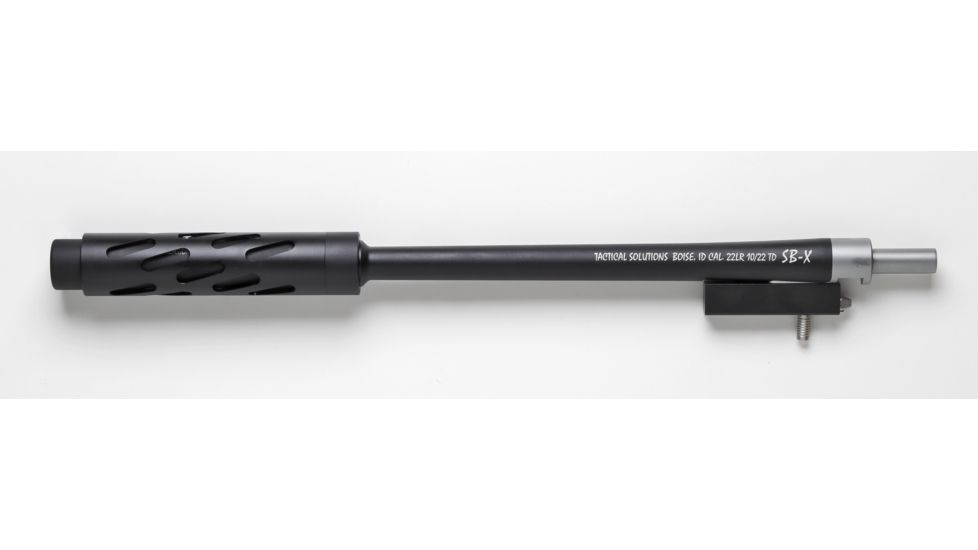 Tactical Solutions SB-X Tapered Take-Down Barrel, Matte Black, 1022TDSBX-MB