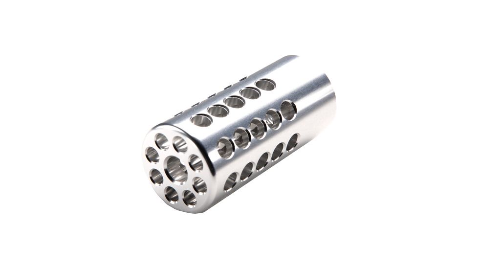 Tactical Solutions Compensator 10/22 .920in. 1/2x28 TPI Silver 1022 CMP-11