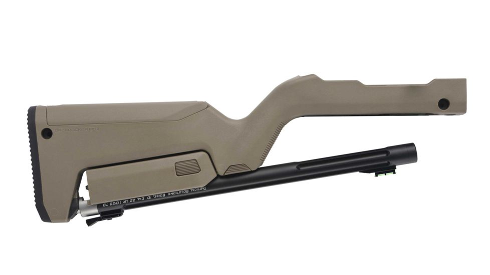Tactical Solutions Takedown Barrel And Backpacker Stock Combo, Matte Black / FDE TDC-MB-B-FDE
