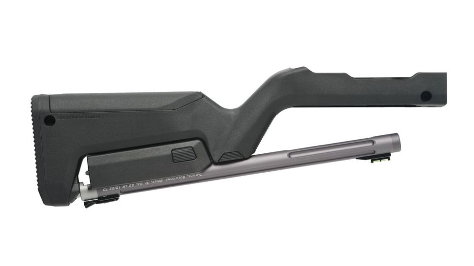 Tactical Solutions Takedown Barrel And Backpacker Stock Combo, Gun Metal Gray / Black TDC-GMG-B-BLK