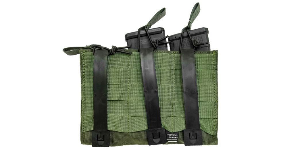 Tactical Tailor 5.56 Triple Mag Panel 30rd w/ Magna Mag, Olive Drab, 10100-1