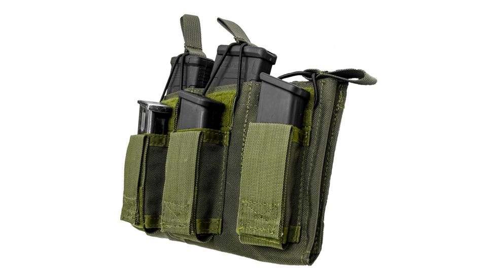 Tactical Tailor 5.56 Triple Mag Panel 30rd w/ Magna Mag, Olive Drab, 10100-1