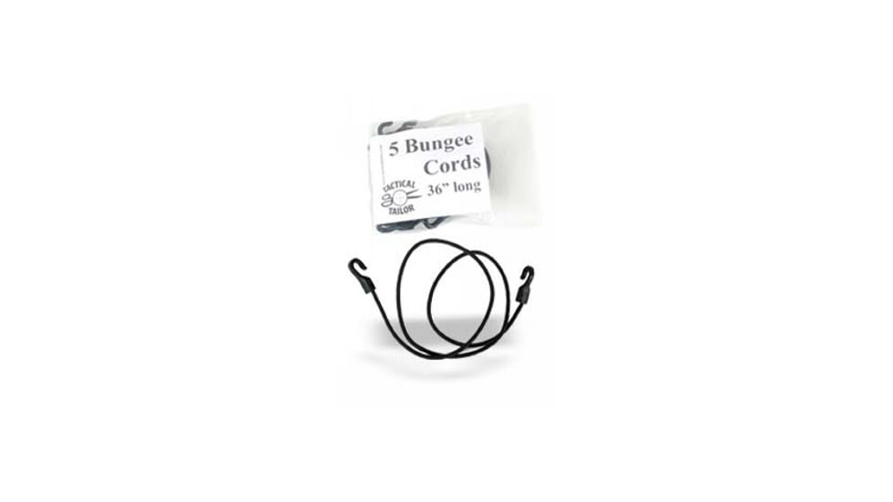 Tactical Tailor Bungee Cords, Black, 71017-2