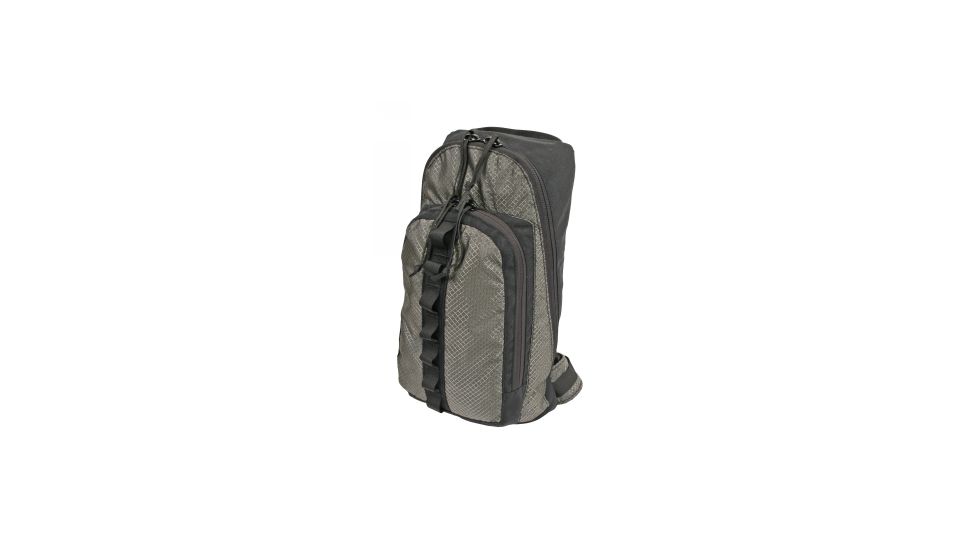 Tactical Tailor Concealed Carry Sling Bag, Black/GREY DIAMOND, 41025-2-10D