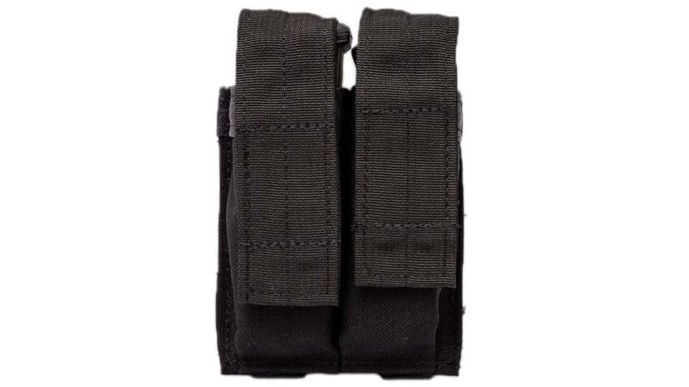 Tactical Tailor Double Pistol Mag Pouch, Black, 10010-2