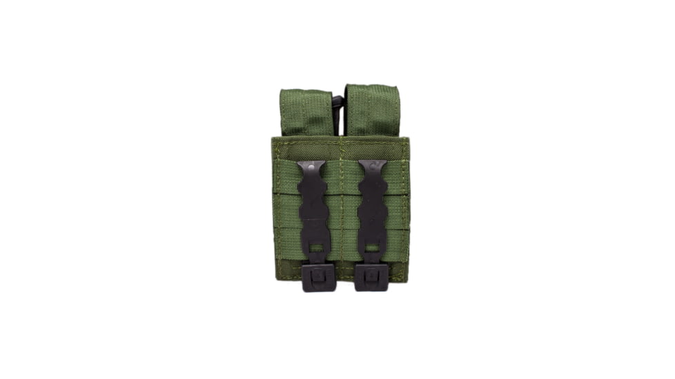 Tactical Tailor Double Pistol Mag Pouch, Olive Drab, 10010-1