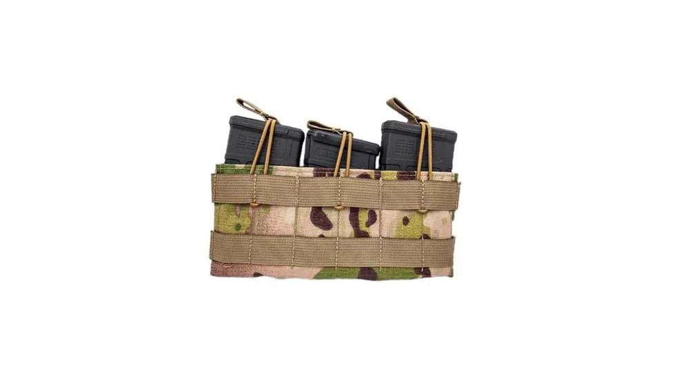 Tactical Tailor Fight Light 5.56 Triple Mag Panel, 30 Round, MultiCam, 10037LW-5