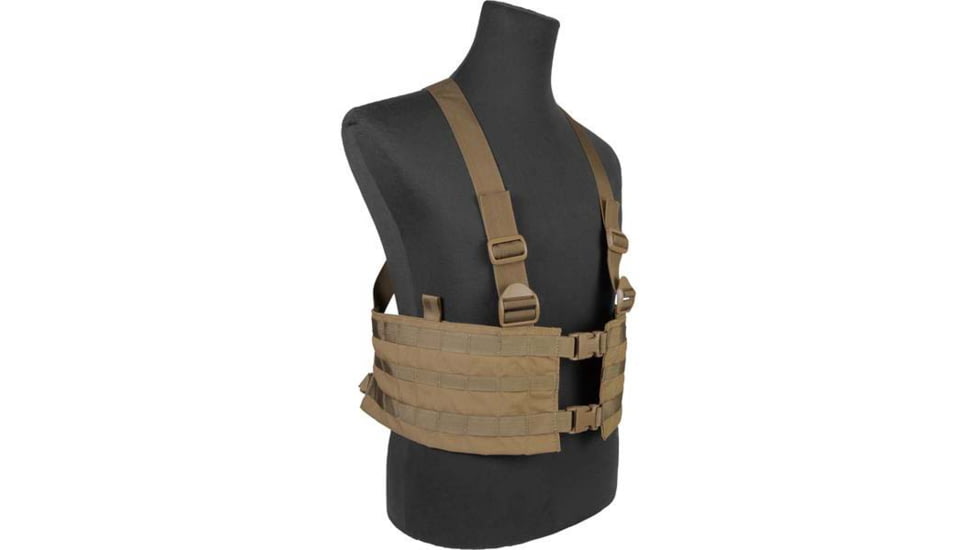 Tactical Tailor Fight Light Modular Assault Vest Body 2-Piece, Coyote Brown, 23018LW-14