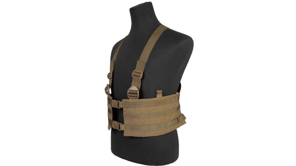 Tactical Tailor Fight Light Modular Assault Vest Body 2-Piece, Coyote Brown, 23018LW-14