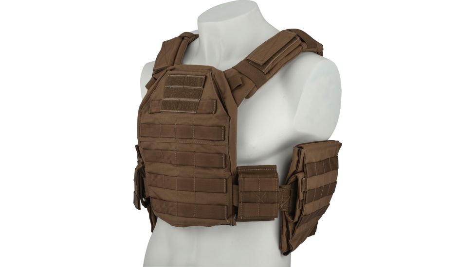 Tactical Tailor Fight Light Plate Carrier, Coyote Brown, Small, 22030LW-14