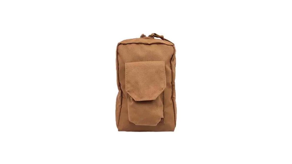 Tactical Tailor Fight Light Zipper Utility Pouch, Coyote Brown, 10014LW-14
