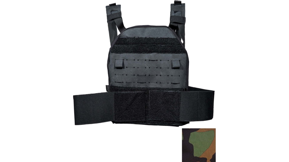 Tactical Tailor Gen 2 Rogue Plate Carrier, Medium, Woodland Camo, 76500-MED-G2-3