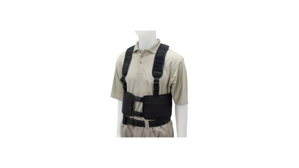Tactical Tailor LE Load Bearing Vest, Black, 100018-2