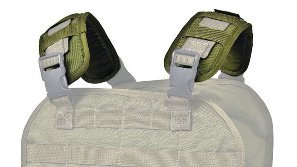 Tactical Tailor Modular Plate Carrier Shoulder Pads, Olive Drab, 22003-1