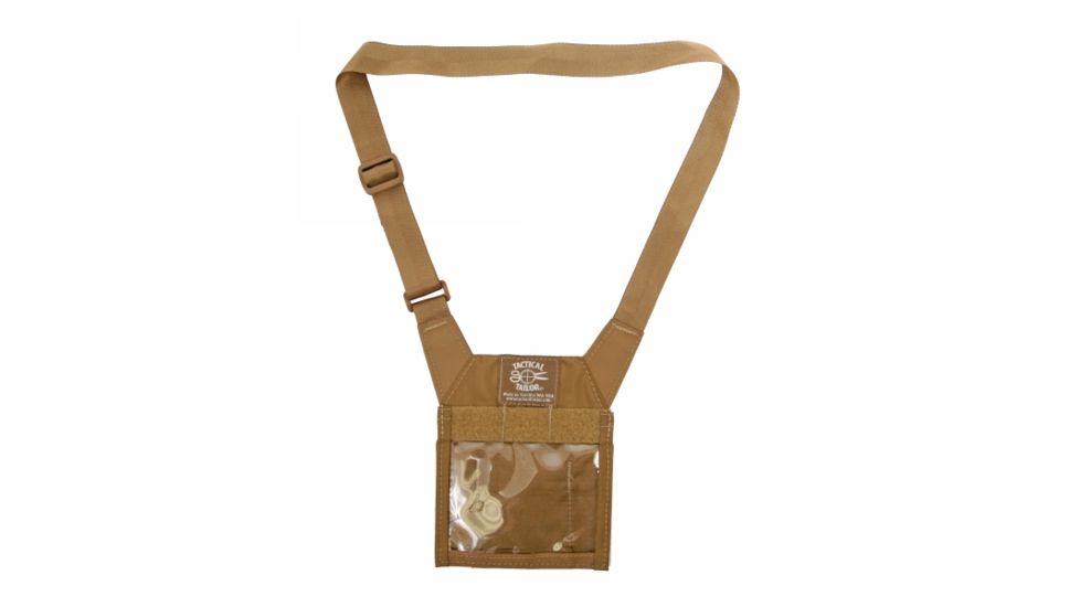 Tactical Tailor Neck Wallet, Coyote Brown, 71007-14