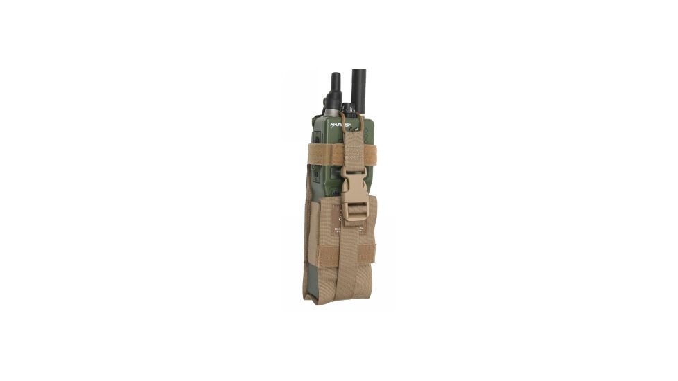 Tactical Tailor Radio Pouch, Small, Coyote Brown, 10023-14