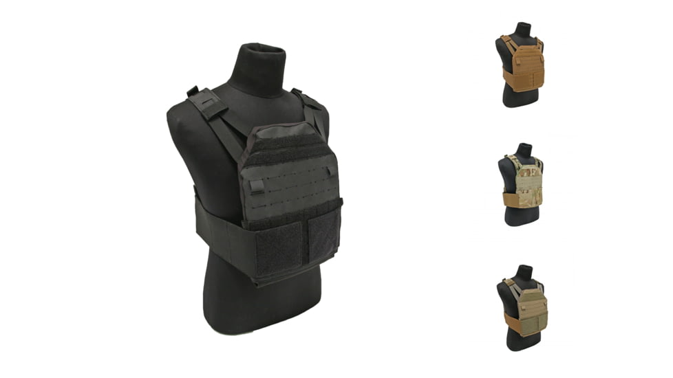 Tactical Tailor Rogue Plate Carrier, Black, Coyote Brown, MultiCam, Ranger Green