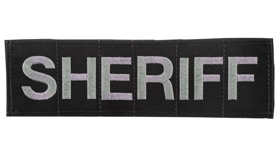 Tactical Tailor Sheriff ID Badge, Gray/Black, 3x10, 78221-2