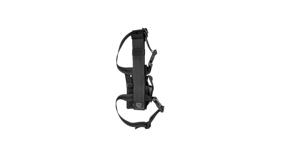Tactical Tailor Tactical Thigh Holster, 1911 w/Jump, Left Hand, Black, 67001-2