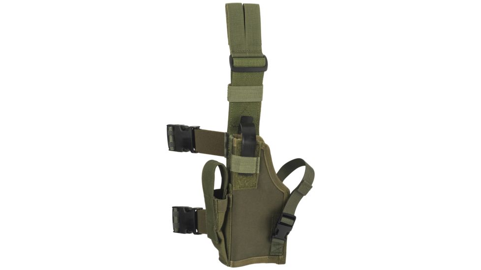 Tactical Tailor Tactical Thigh Holster, Sig 220/226 w/Jump, Left Hand, Olive Drab, 67701-1