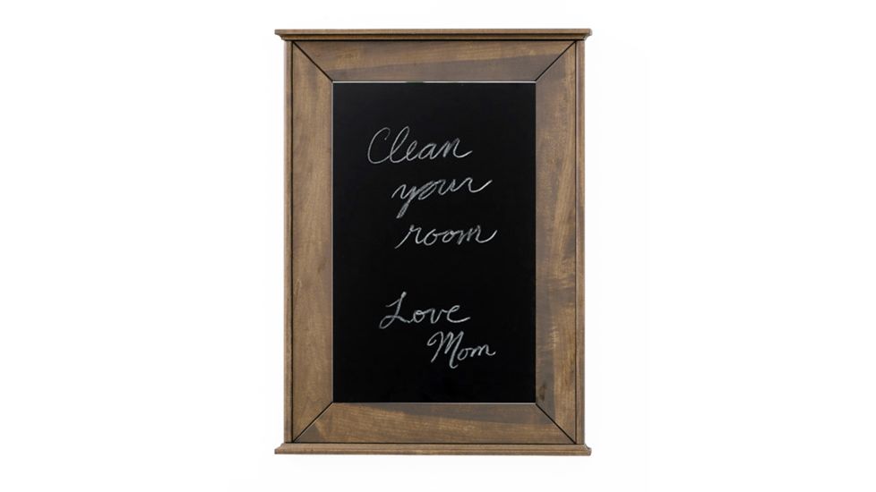 Tactical Walls 1420M Concealment Chalk Board, Dutch Walnut with Chalkboard BM20MLDWBKCB