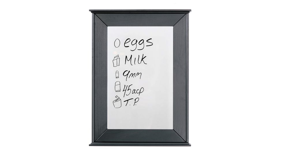 Tactical Walls 1420M Concealment White Board, Black with White Board BM20MLBKBKWB