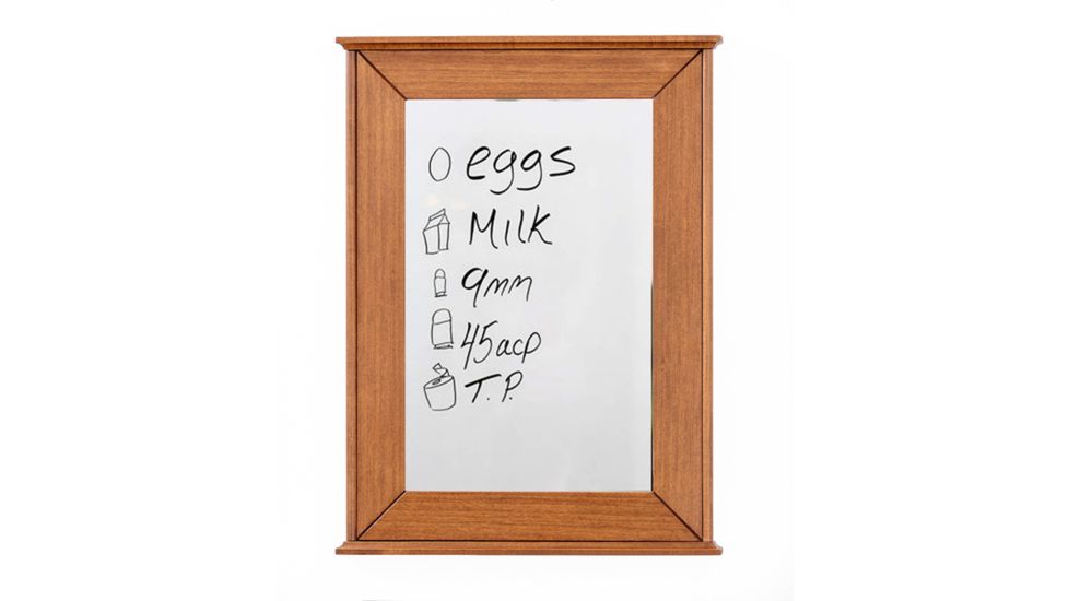 Tactical Walls 1420M Concealment White Board, Cherry with White Board BM20MLCHBKWB