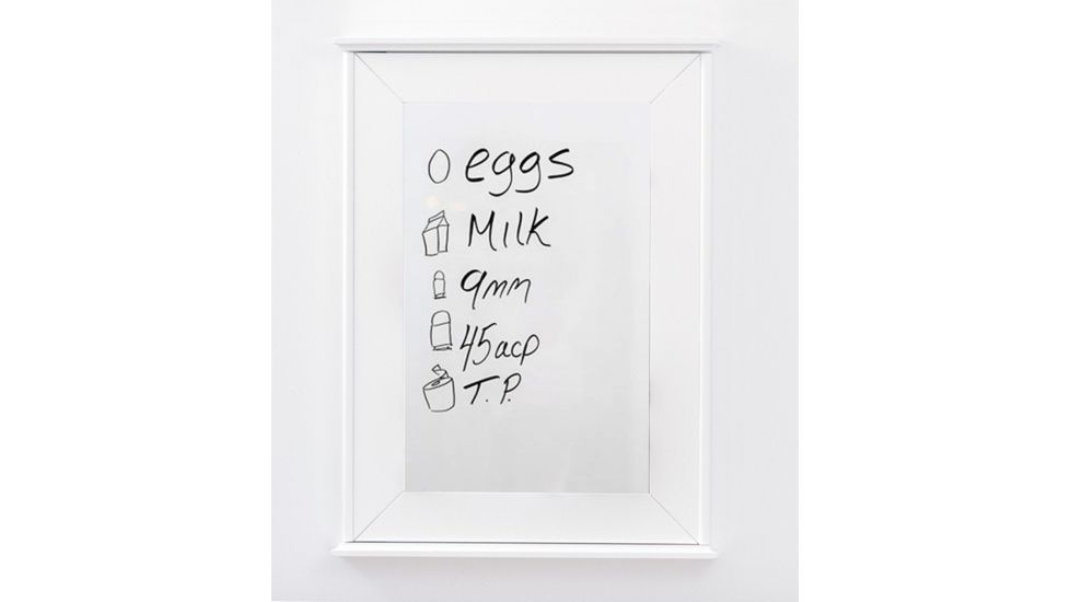 Tactical Walls 1420M Concealment White Board, White with White Board BM20MLWTBKWB