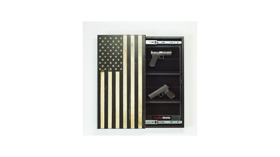 Tactical Walls FoV x TW Concealment Flag, Black and White, 16.5W x 32H x 3D, SSFOVTWSD