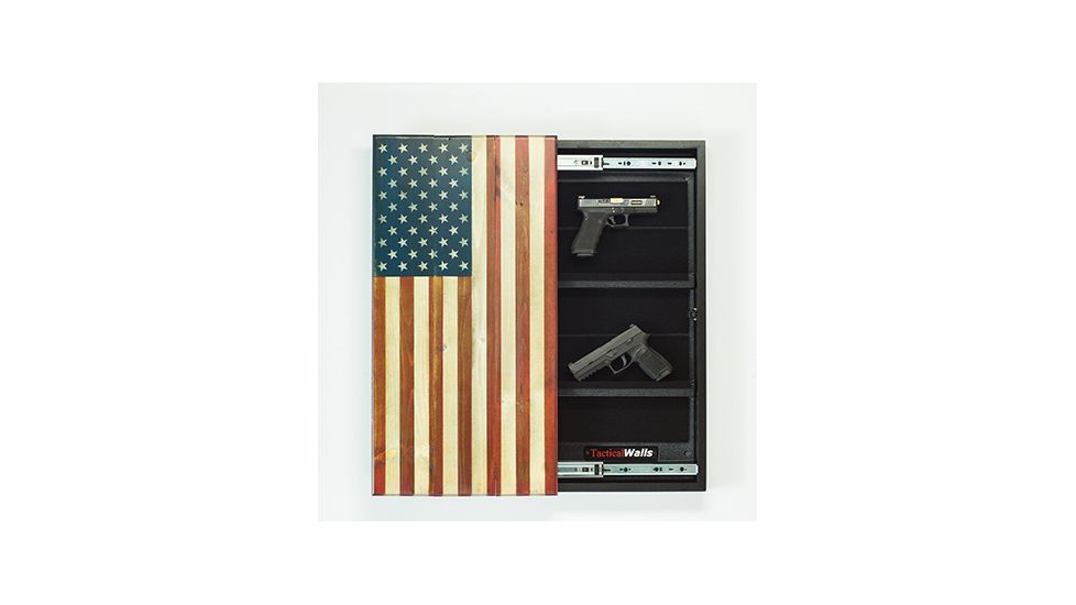 Tactical Walls Vertical Concealment Flag, Traditional, Red, White, Blue, SSFOVTWTR