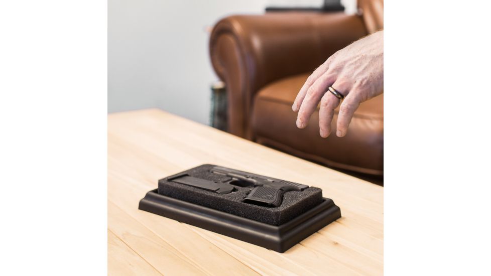 Tactical Walls Issue Box for Tissues, Black Wood Grain, IBXBKG, EDEMO1