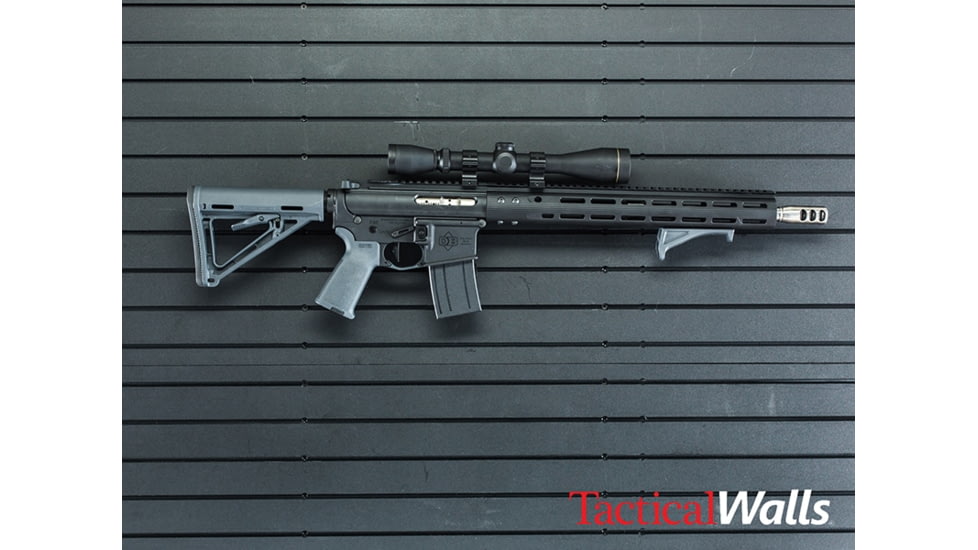 Tactical Walls ModWall AR15 Hanger, Right Facing, Black, MWAR15R