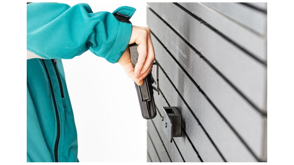 Tactical Walls ModWall Holster Hanger, Black, MWHOLSTER