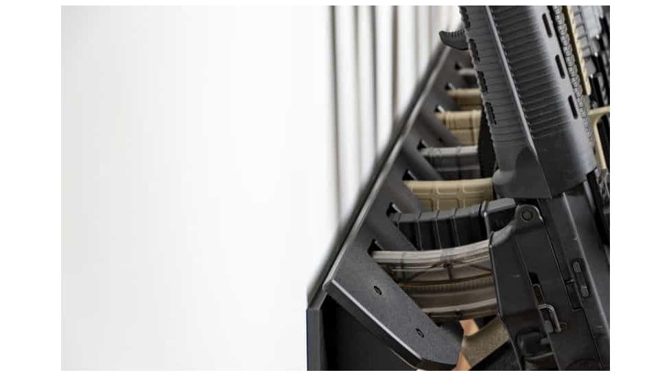 Tactical Walls ModWall Multi-Gun Rack, Black, MWMGRAK