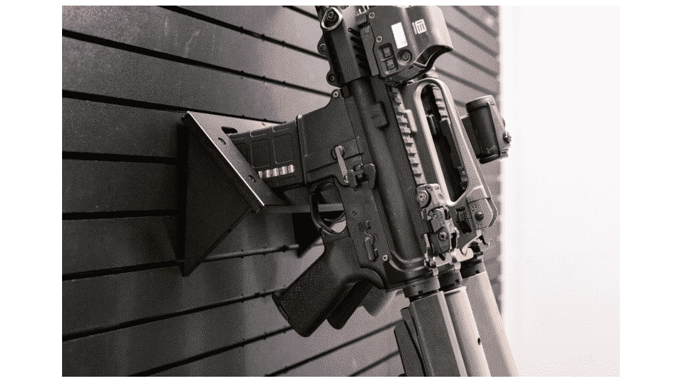 Tactical Walls ModWall Multi-Rifle Hangers, Black, MWMRH