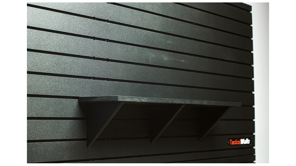 Tactical Walls ModWall Shelves, Extra Large, Black, MWXLSHELF
