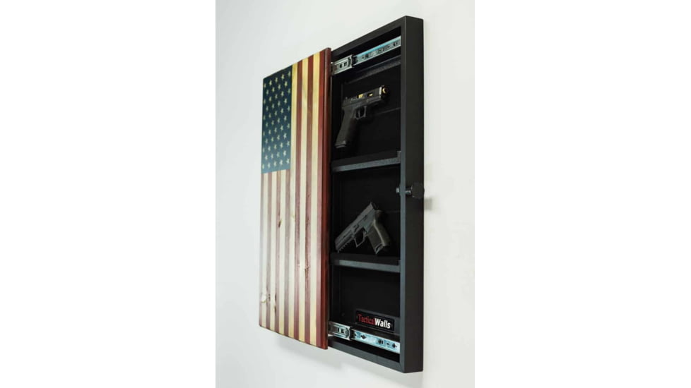 Tactical Walls Vertical Concealment Flag, Traditional, Red, White, Blue, SSFOVTWTR