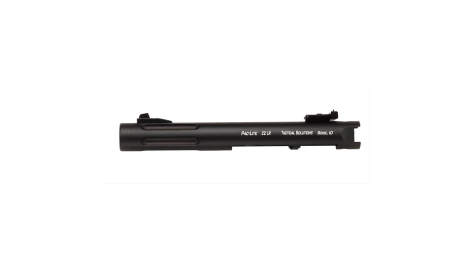 Tactical Solutions Pac-Lite 4.5in Barrel, Fluted, Matte Black, PL45TEMBRF