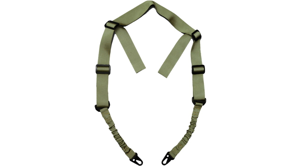 Tacticon Armament 2 Point Rifle Sling, 1 Pack, OD Green, RSGRN1PK