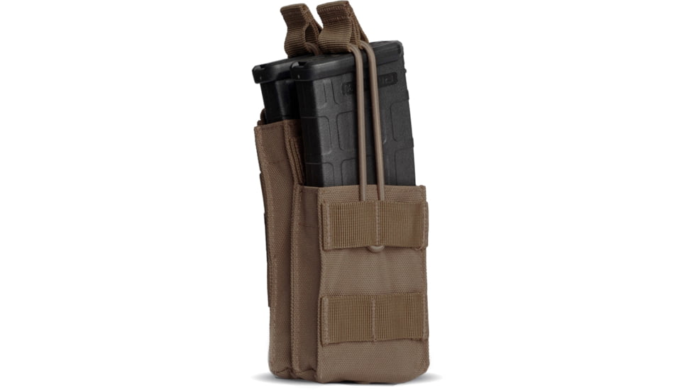 Tacticon Armament 2 Rifle Stacker Mag Pouch, Coyote Brown, CBRS1/RS1-BP-CB