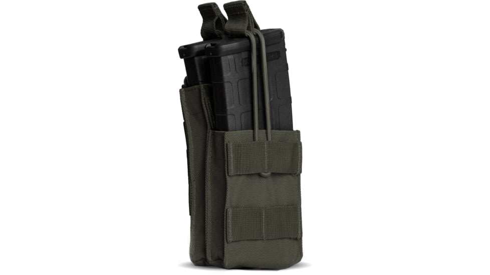 Tacticon Armament 2 Rifle Stacker Mag Pouch, Ranger Green, RGRS1/RS1-BP-RG