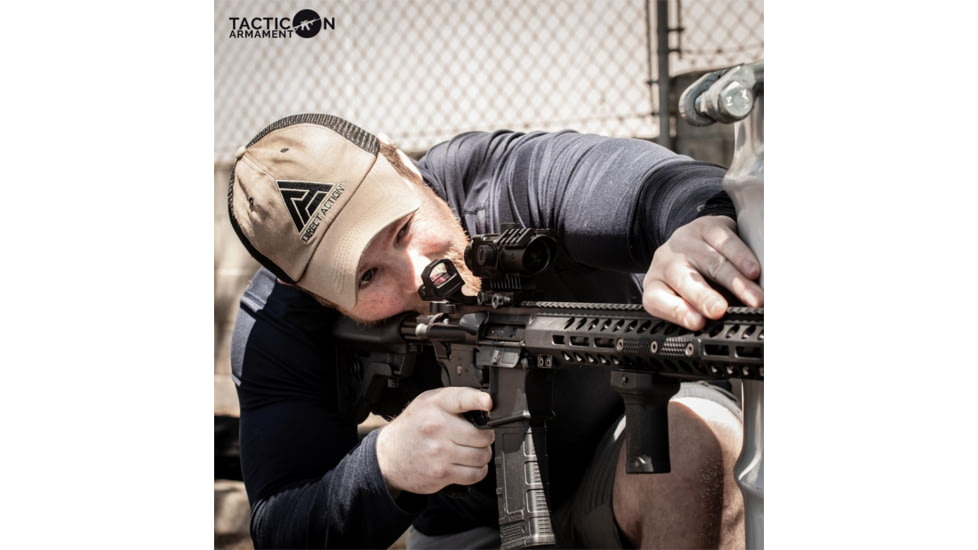 Tacticon Armament 35 Degree Offset Mount, Black, 35DGPCMT