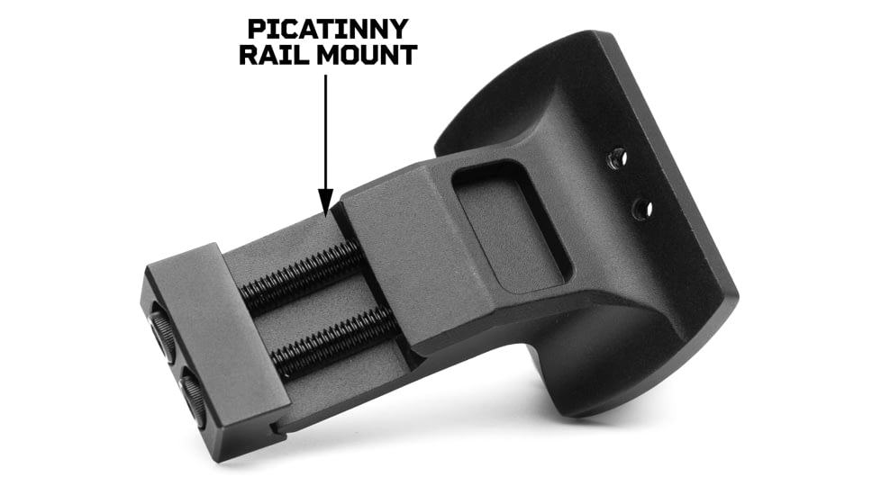 Tacticon Armament 35 Degree Offset Mount, Black, 35DGPCMT